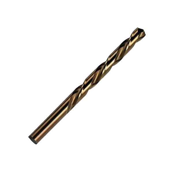 Hanson Drill Bit, Cobalt, 135 Degree Point, Jobber Length, 3/8", Bulk 63124